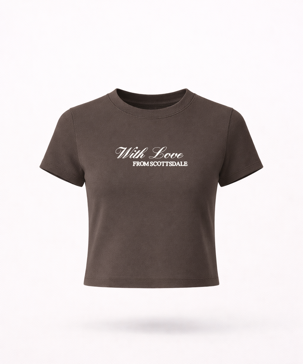 With Love, From Cropped Tee