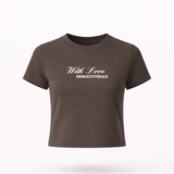 With Love, From Cropped Tee