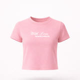 With Love, From Cropped Tee