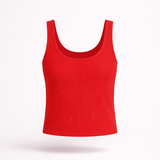 Custom Ribbed Crop Tank