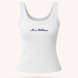 Custom Ribbed Full Length Tank