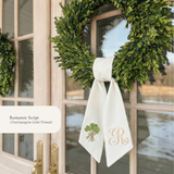 The St. Patrick's Day Personalized Wreath Sash