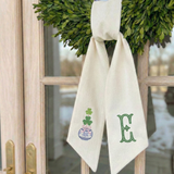 The St. Patrick's Day Personalized Wreath Sash