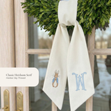 The Newborn Welcome Home Personalized Wreath Sash