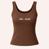 Custom Ribbed Full Length Tank