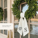 The Signature Dog Portrait Personalized Wreath Sash