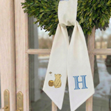 The Newborn Welcome Home Personalized Wreath Sash