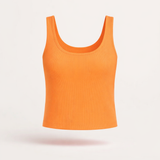Custom Lobster Ribbed Crop Tank