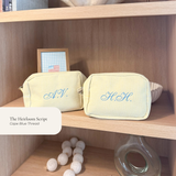 Classic Seersucker Cosmetic Bag