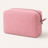 Classic Seersucker Cosmetic Bag