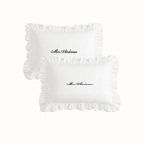 Custom Ruffle Pillowcase Set