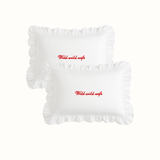 Custom Ruffle Pillowcase Set