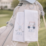 The Fairway Personalized Golf Towel Set