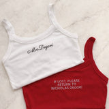 Custom Smooth Crop Tank
