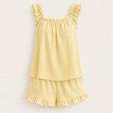 The Bridal Ruffle Pajama Set