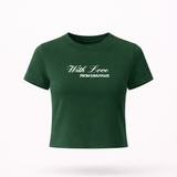 With Love, From Cropped Tee