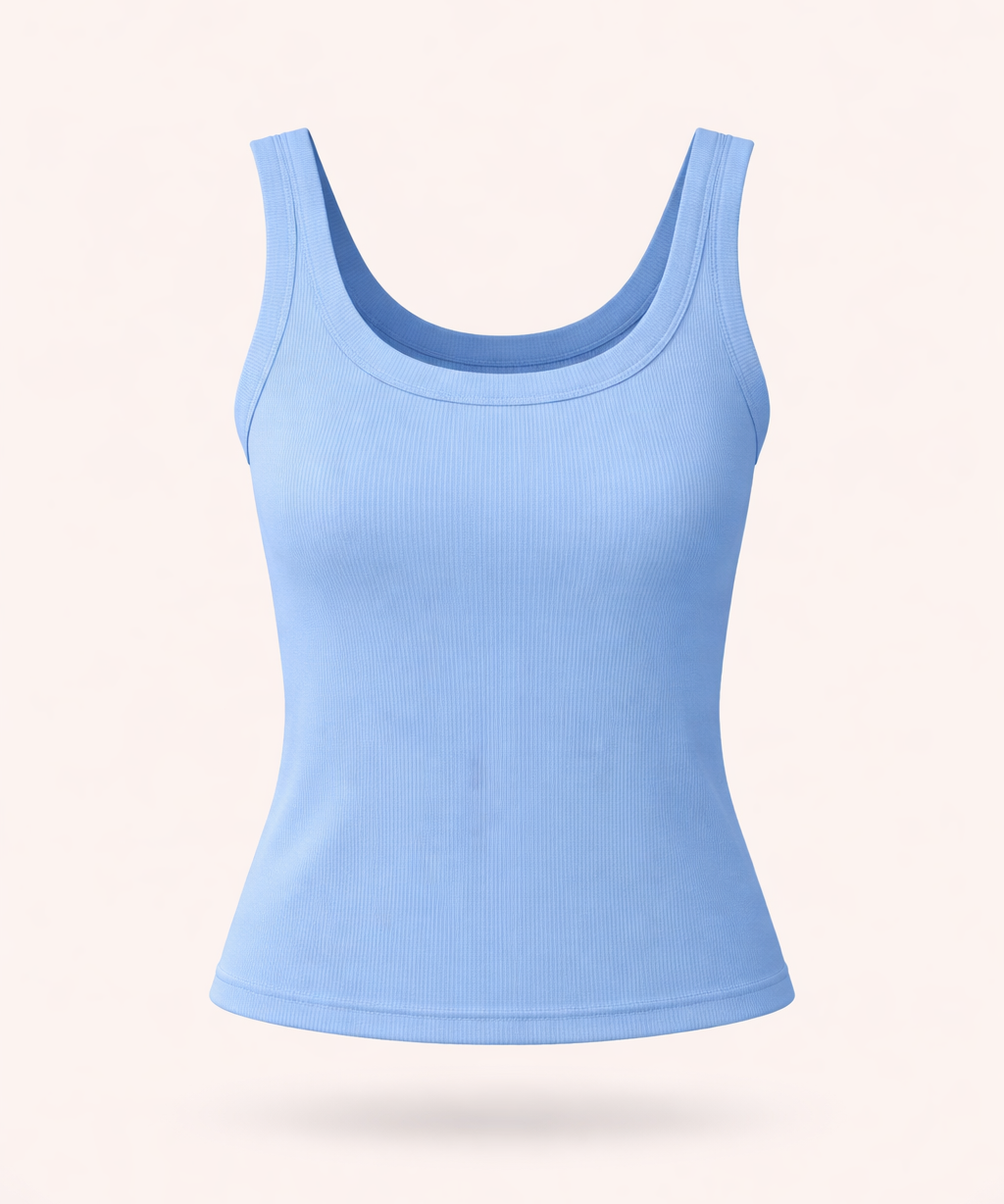 Custom Ribbed Full Length Tank