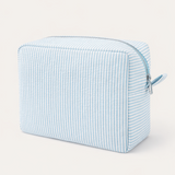 Classic Seersucker Cosmetic Bag