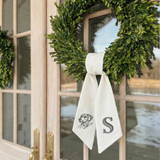 The Signature Dog Portrait Personalized Wreath Sash